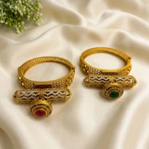 Antique Designer Gold Kada