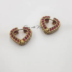 Samara Studded Baali Earrings - Image 4
