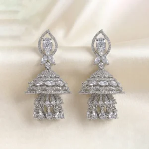 Premium CZ Long Jhumka