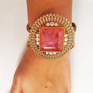 Statement Indian Bangle with Stone
