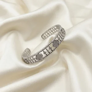 Designer Silver Plated Bangle