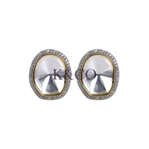 Large Kundan Studs - Image 3