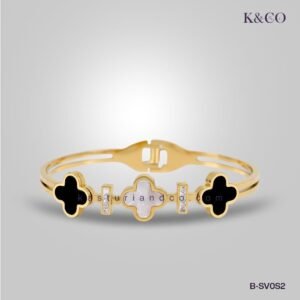 Alternative view of Gold Plated Designer Bracelets, D3
