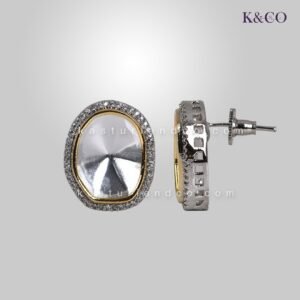 Large Kundan Studs - Image 4