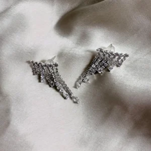 Dazzling Crystal Stud Earrings - Image 3