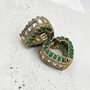 Samara Studded Baali Earrings - Image 3