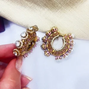 Alternative view of Shop Designer Chandbali Kundan and Moti