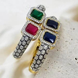 Alternative view of Regal Stone Antique Kundan Moti Kada
