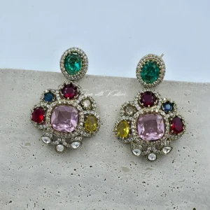 Multicolor Sabyasachi Inspired Statement Earring